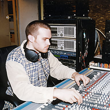 David Deplagne au studio Amplitude